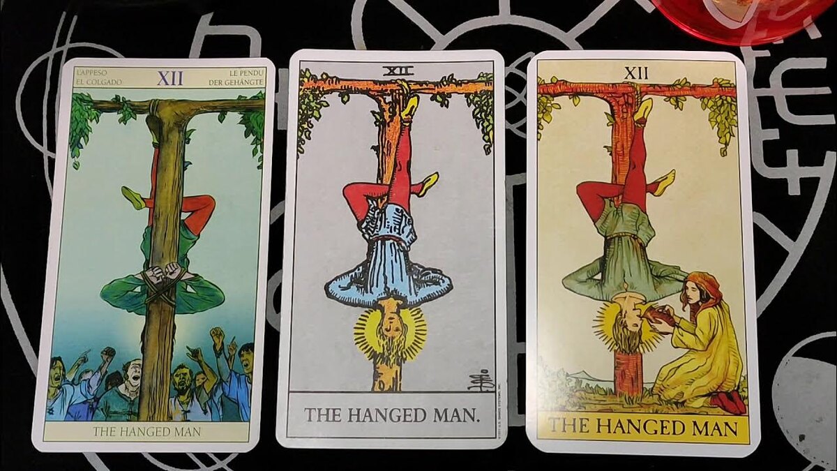 Старший Аркан Повешенный: значение в раскладах. 