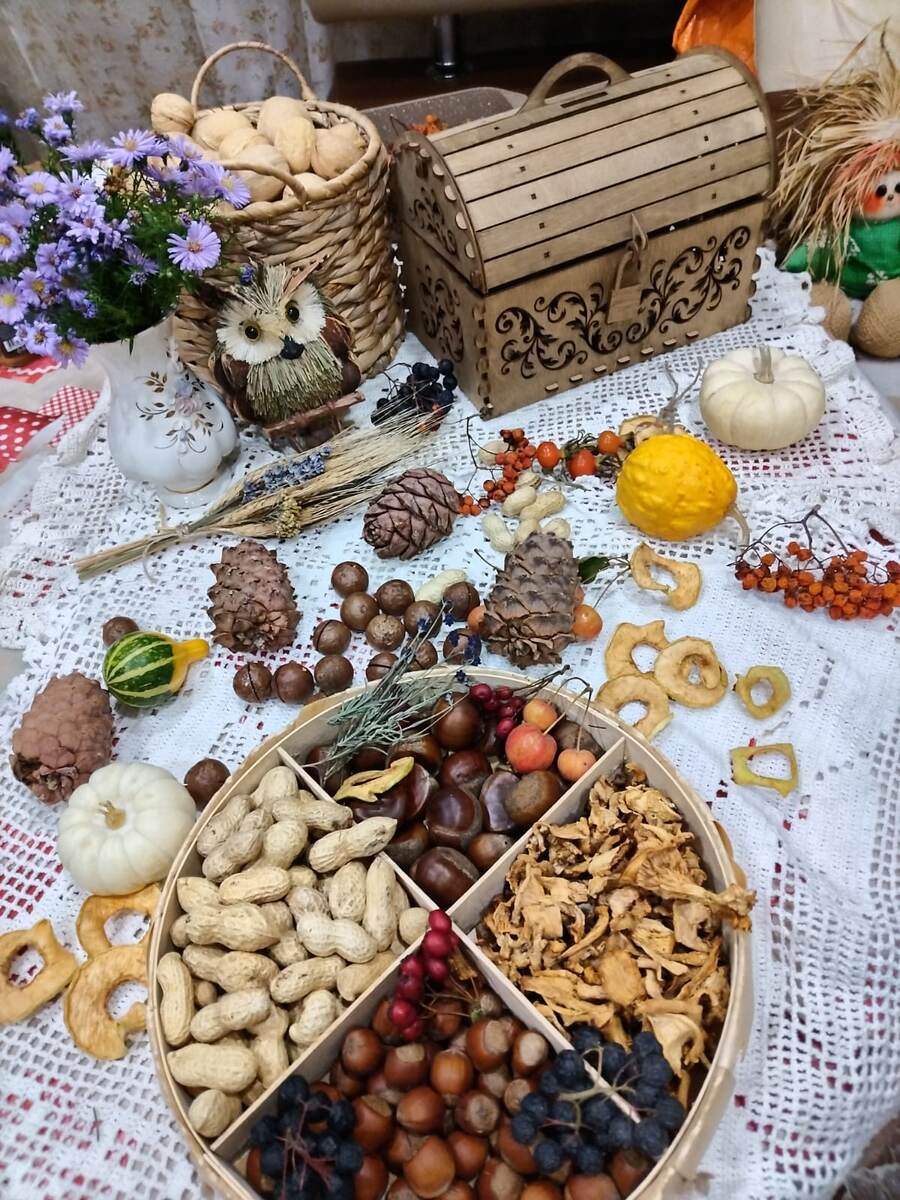 Осенние припасы из кладовочки.