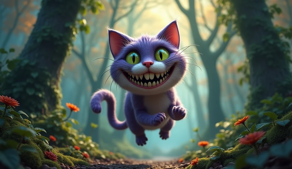Чеширский кот — мастер загадок и улыбок