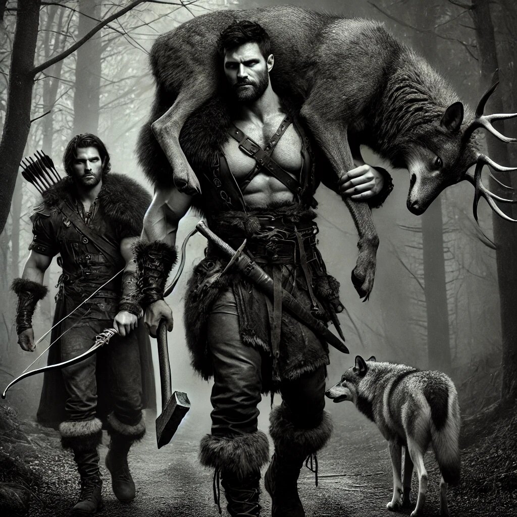 Друзья на охоте