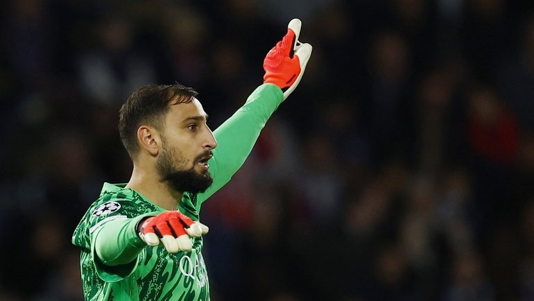    Вратарь «ПСЖ» Джанлуиджи Доннарумма. Reuters