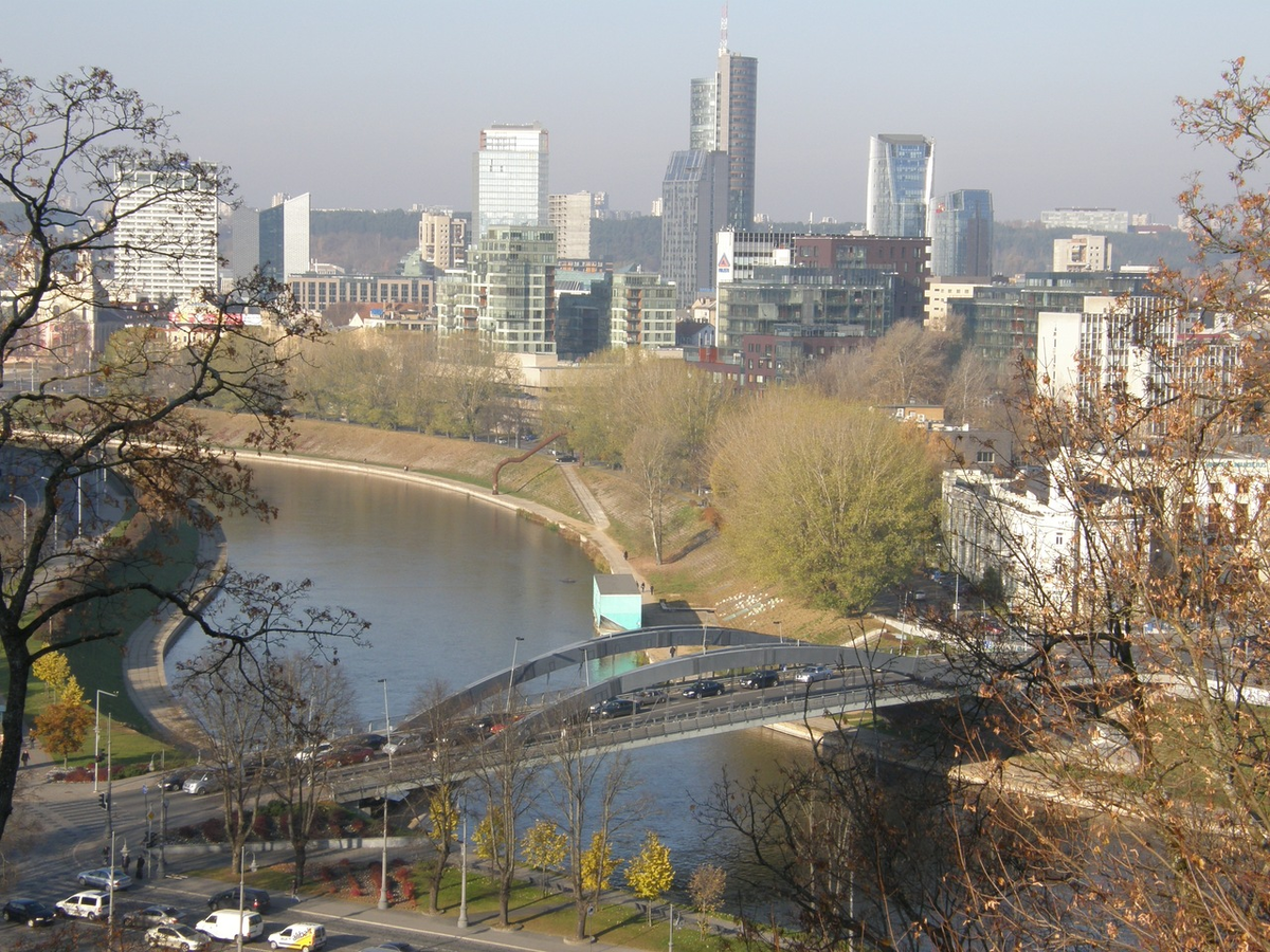 Вид на Новый город с Верхнего замка. Фото автора