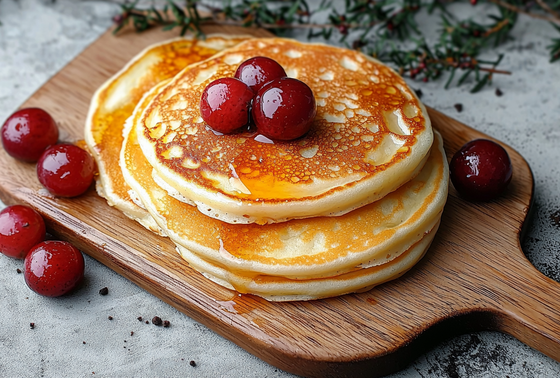    Сладкие оладьи на кефире