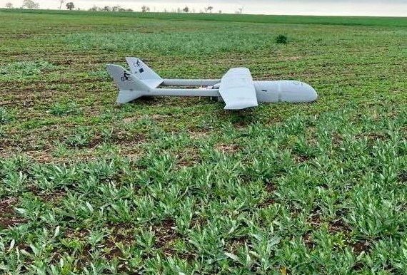    Вражеский дрон Фото: МО России