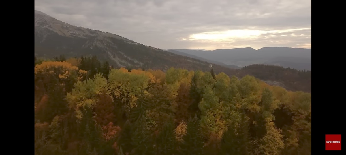 Кадр из фильма. Природа конечно в фильме как всегда очень красивая.