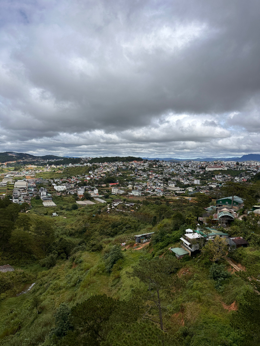 Далат. Вьетнам (вид с канатной дороги)