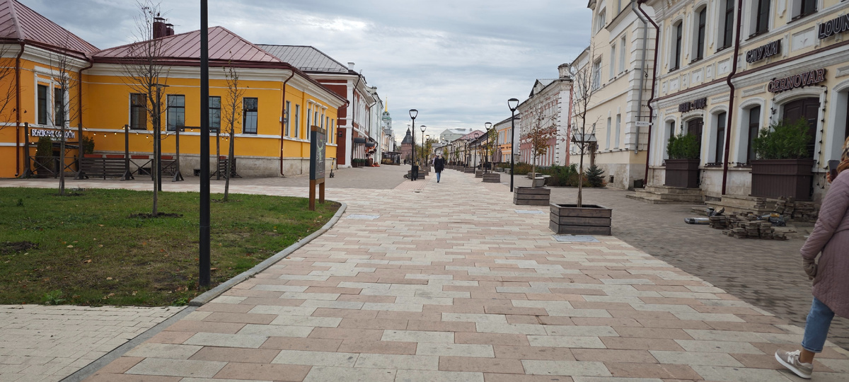 Набережная в городе Тула.