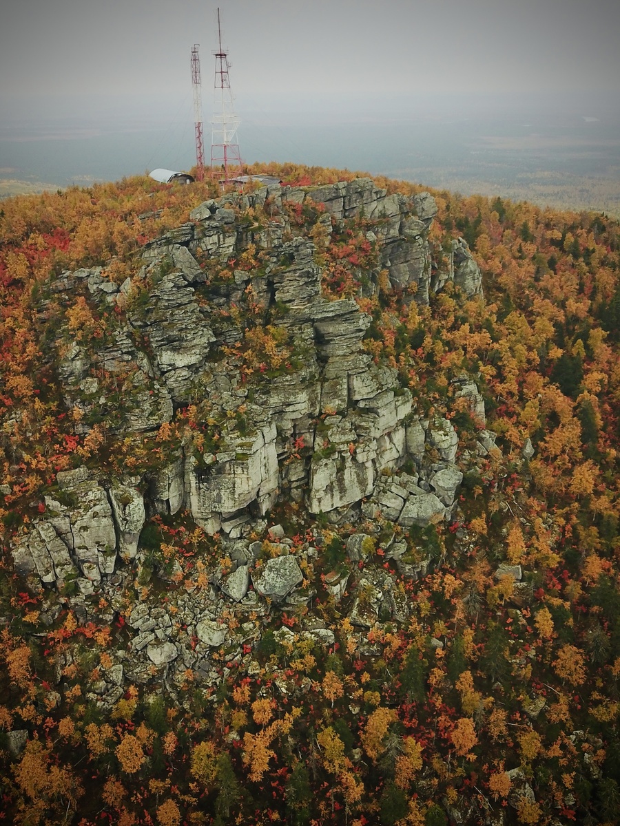 вид на гору Полюд