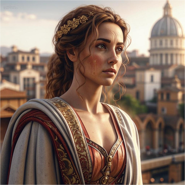 Женщины древнего Рима в пятничной рубрике журнала "Патриций".