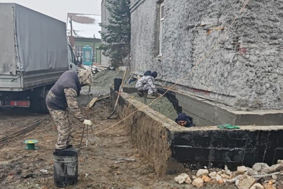    Капремонт поликлиники №1 Барнаула. Источник: минздрав Алтайского края