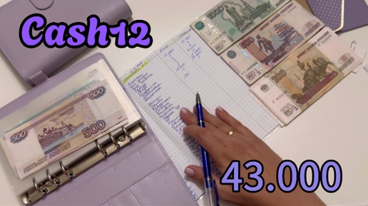 Cash12. Распределение аванса. Долги в конвертах. Что я решила? Система денежных конвертов.