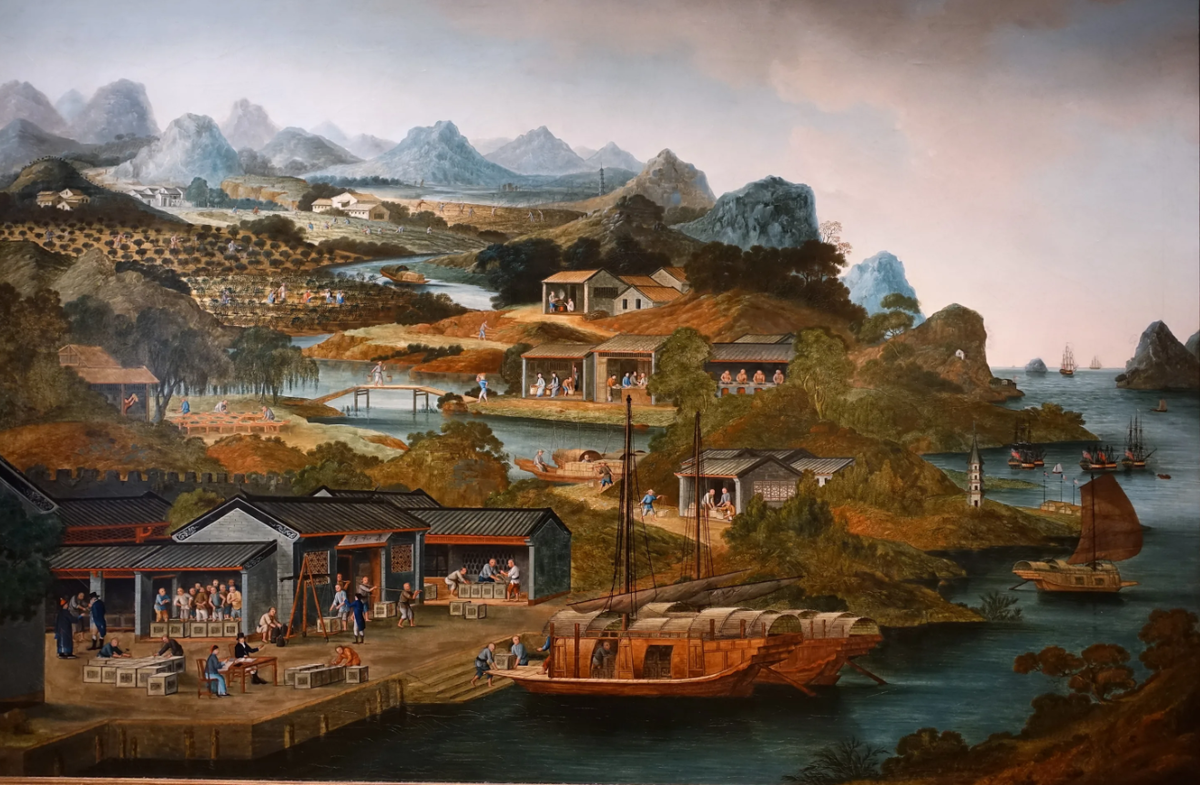 Чайный порт. Именно отсюда чайные листья отправляются в большое путешествие