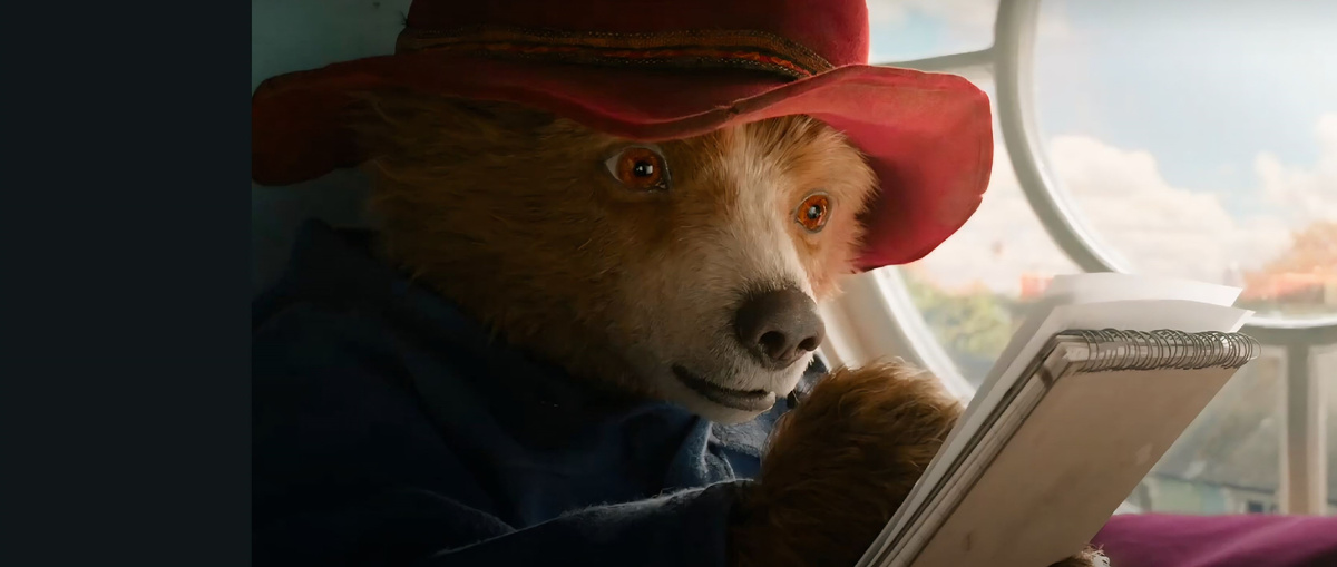 Кадр из трейлера. Медвежонок Паддинг