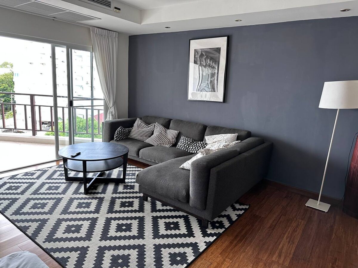 Гостиная с видом на море