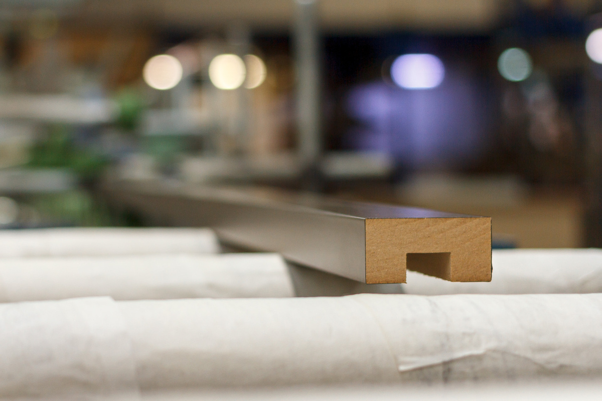 Готовая рейка до торцевания