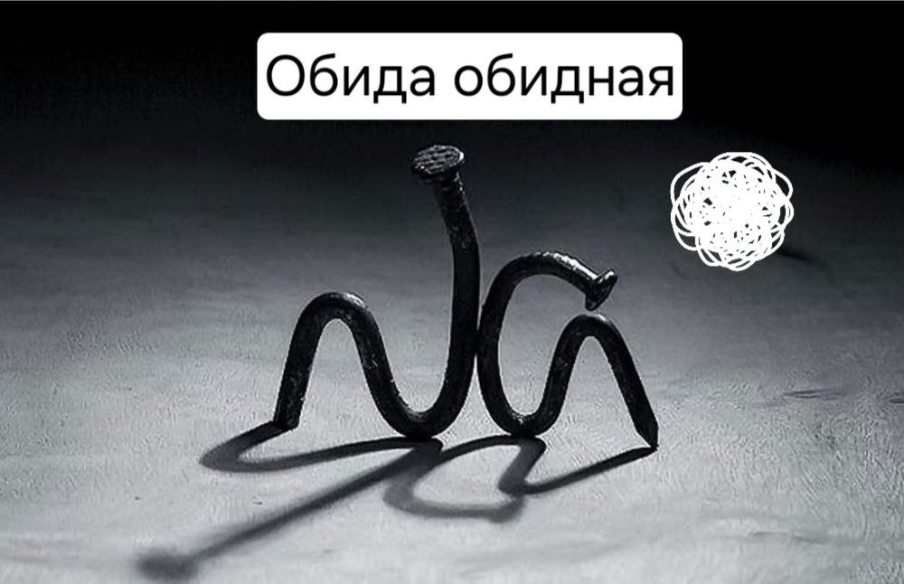  
Личность: "Чёртова обида, ты знаешь сколько времени ты у меня украла?! Ты понимаешь сколько моментов радости забрала у меня?!"
Обида:"на сколько я помню, ты сама решила пригласить меня к себе в гости. Я пришла, расположилась у тебя, разложила свои вещи, попила чай. Ты была не против. Я решила остаться жить с тобой. В чем же моя ошибка?
Личность: "ты так сильно прицепилась ко мне, что я не знаю, как с тобой быть? Ты вообще то, приносишь мне боль. Из за этой боли я плачу, страдаю, трачу время на бесмысленность. Будь добра- уходи, я приняла решение". 
Обида:"т.е, мы с тобой жили душа в душу долгое время, я прикипела к тебе, тратила на тебя все свои тяжёлые эмоции, заставляла тебя страдать, а теперь "уходи?" Ты в своём уме? Я же родная для тебя".
Личность:"справедливо, ты права, жалко мне тебя, все таки, ты приносишь мне вторичные выгоды, я не общаюсь с родителями,  жалею себя, не беру себя в руки, оправдываю свою лень и плохое самочувствие". В принципе, можешь ещё пожить со мной, но ни долго".
Обида:"конечно конечно, как скажешь, мой ведомый хозяин. У нас с тобой ещё столько дел, столько дел. Ещё есть друзья, коллеги, нужно и на них обидеться, я могу заполонить все уголки твоей души и разрастись, как плющ. Твоё тело будет страдать, ты будешь болеть, я не допущу радость в твою жизнь...".

Дорогие мои, обида бывает рациональная, когда Вас обидели и иррациональная, когда Вы обиделись. 
Но в любом варианте, это тяжёлое чувство, которое переходит в психосоматику. Всему есть предел.