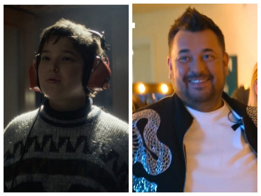 Энджел Жуков (Сергей Жуков в детстве, в кино) и Сергей Жуков (настоящее время)