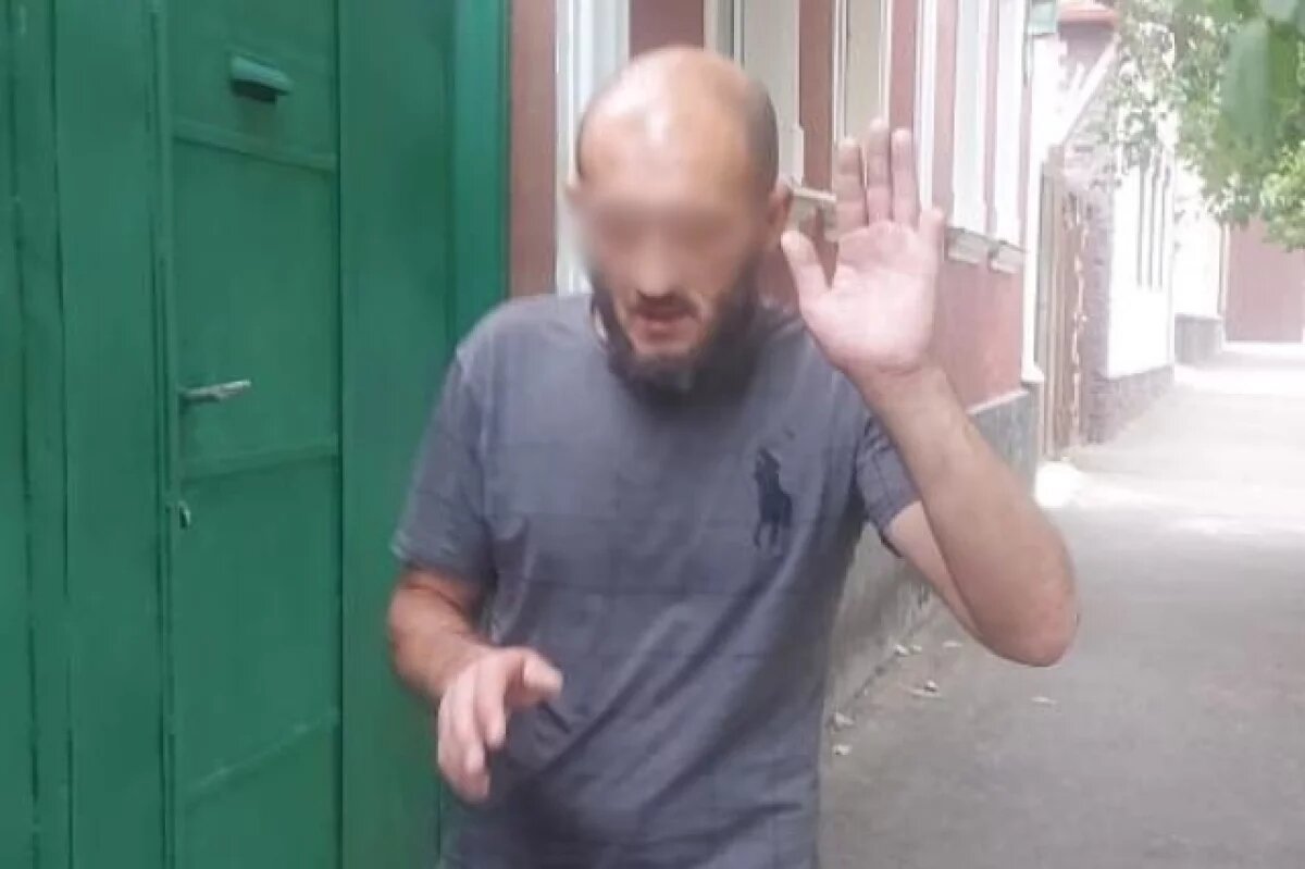 Благодаря этой фотографии, агрессор был оперативно задержан.