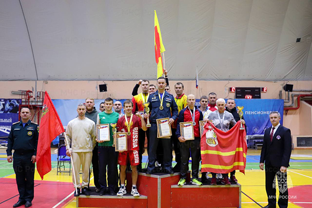 Гиревики из тверского МЧС – сильнейшие в Центральном федеральном округе