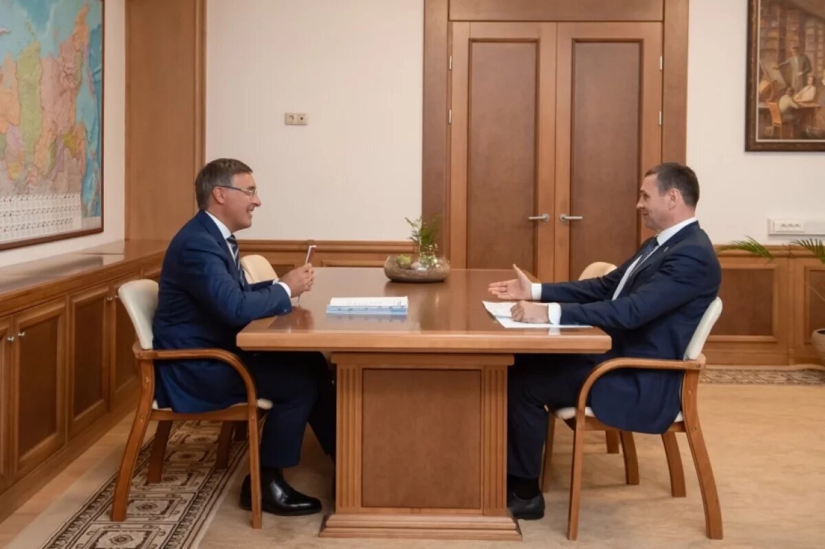    Демешин договорился с Фальковым о развитии высшего образования в Хабкрае