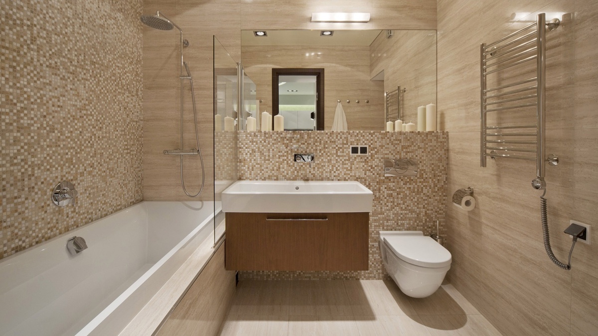 Иногда, в некоторых немолодых многоквартирных домах, в ванной комнате (да и в молодых, при нарушениях строительства – тоже), 