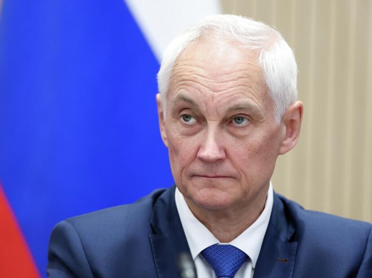    Министр обороны РФ Андрей Белоусов на заседании Военно-промышленной комиссии в Санкт-Петербурге© Фото : Валерий Шарифулин / POOL