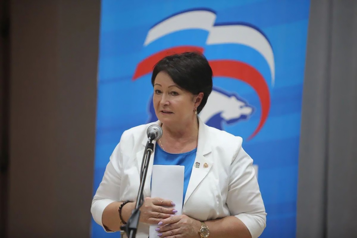 Глава Мелитополя рассказала о местном самоуправлении и роли женщин в муниципальной службе.  Фото: пресс-служба партии «Единая Россия» / er.ru