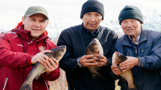    "Кузбассразрезуголь" помогает сохранять промыслы малых народов Пётр Сергеев