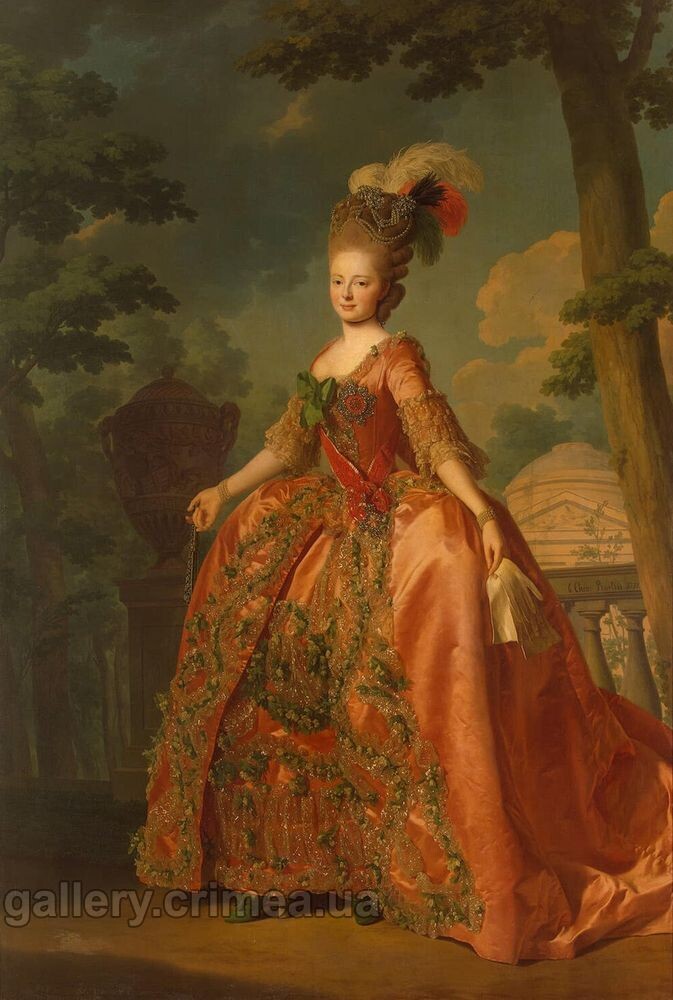 А. Рослин. Портрет Марии Федоровны