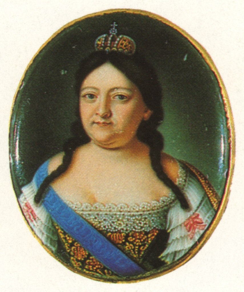 Портрет императрицы Анны Иоанновны 1730-е гг. Художник Григорий Семенович Мусикийский