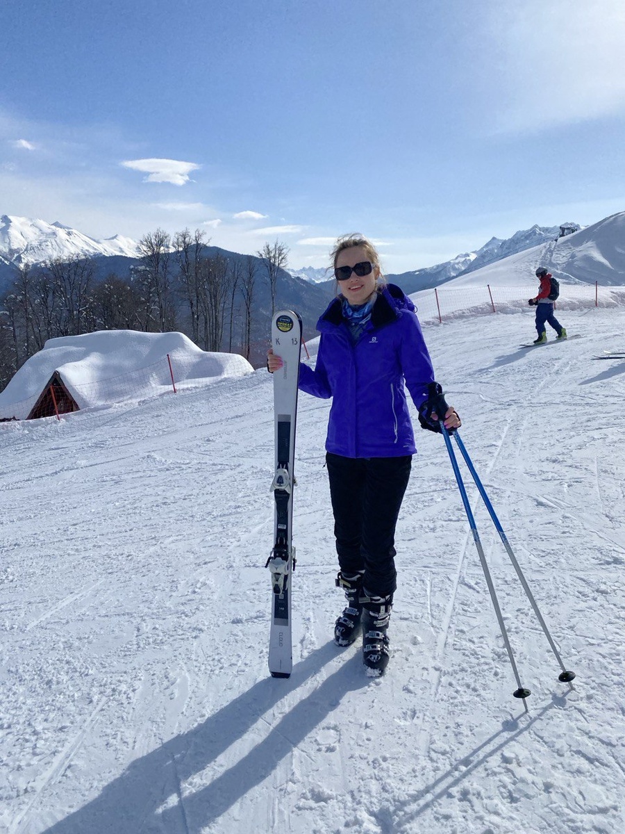 На фото: ведущая прогноза погоды на канале ТВЦ Анастасия Ларионова