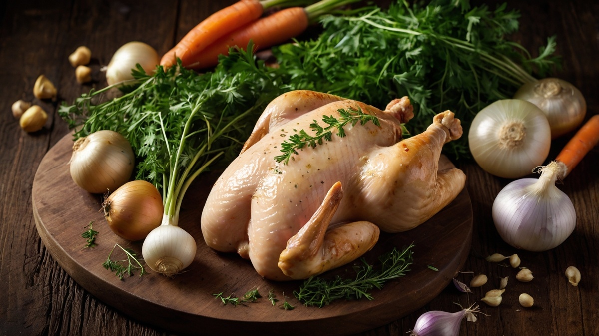 Ингредиенты для куриного супа