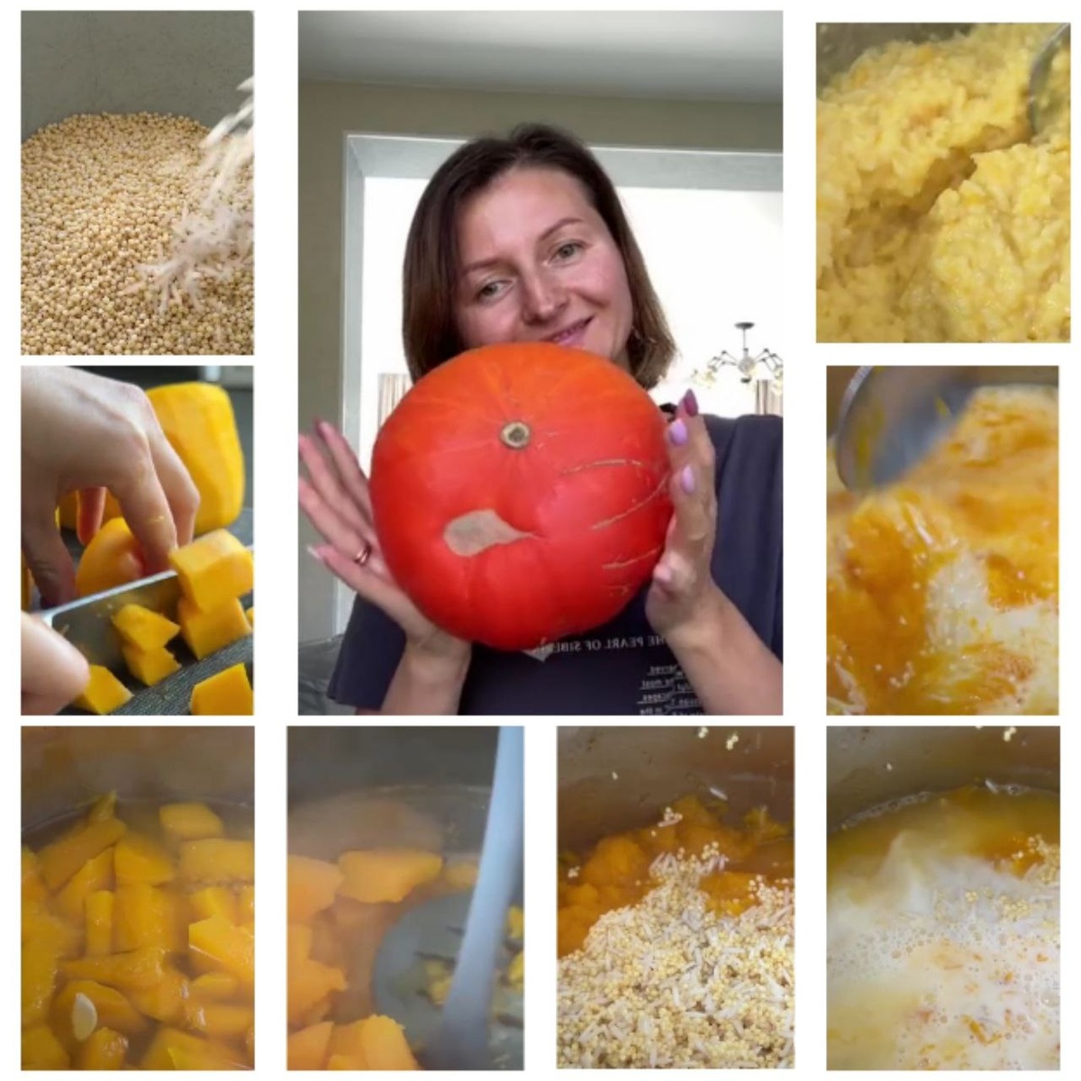 Тыквенная молочная каша