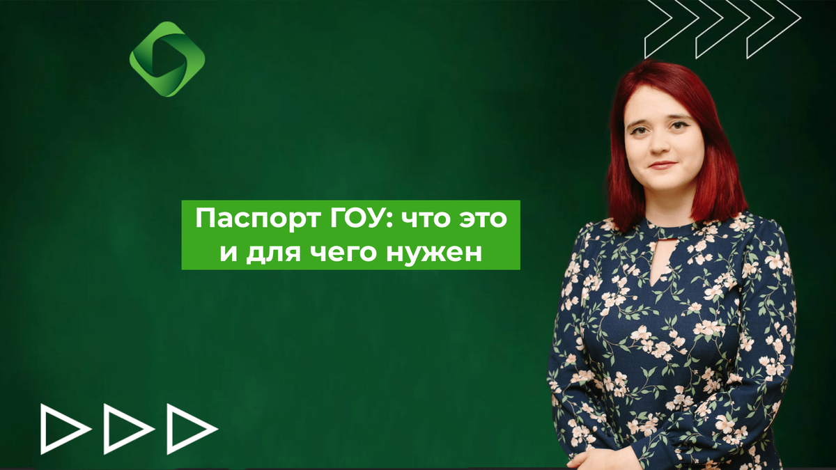 Паспорт ГОУ: что это и для чего нужен.