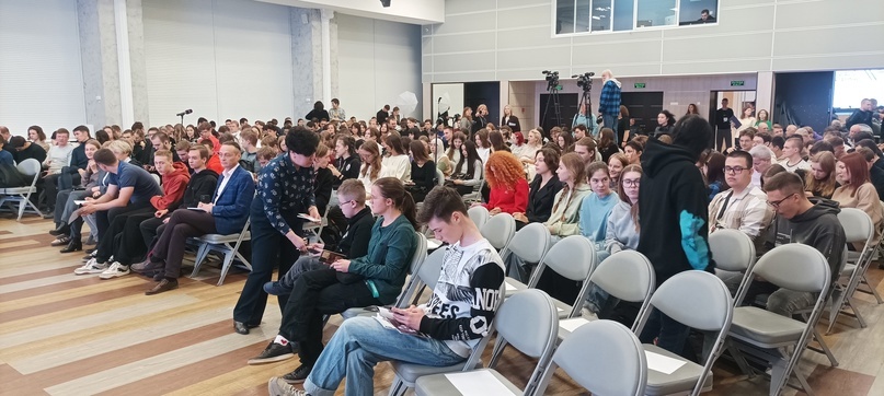 Аудитория перед лекцией