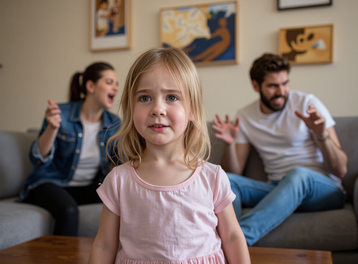 Детские страхи, когда родители ругаются