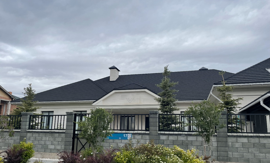 Кровля из композитной черепицы