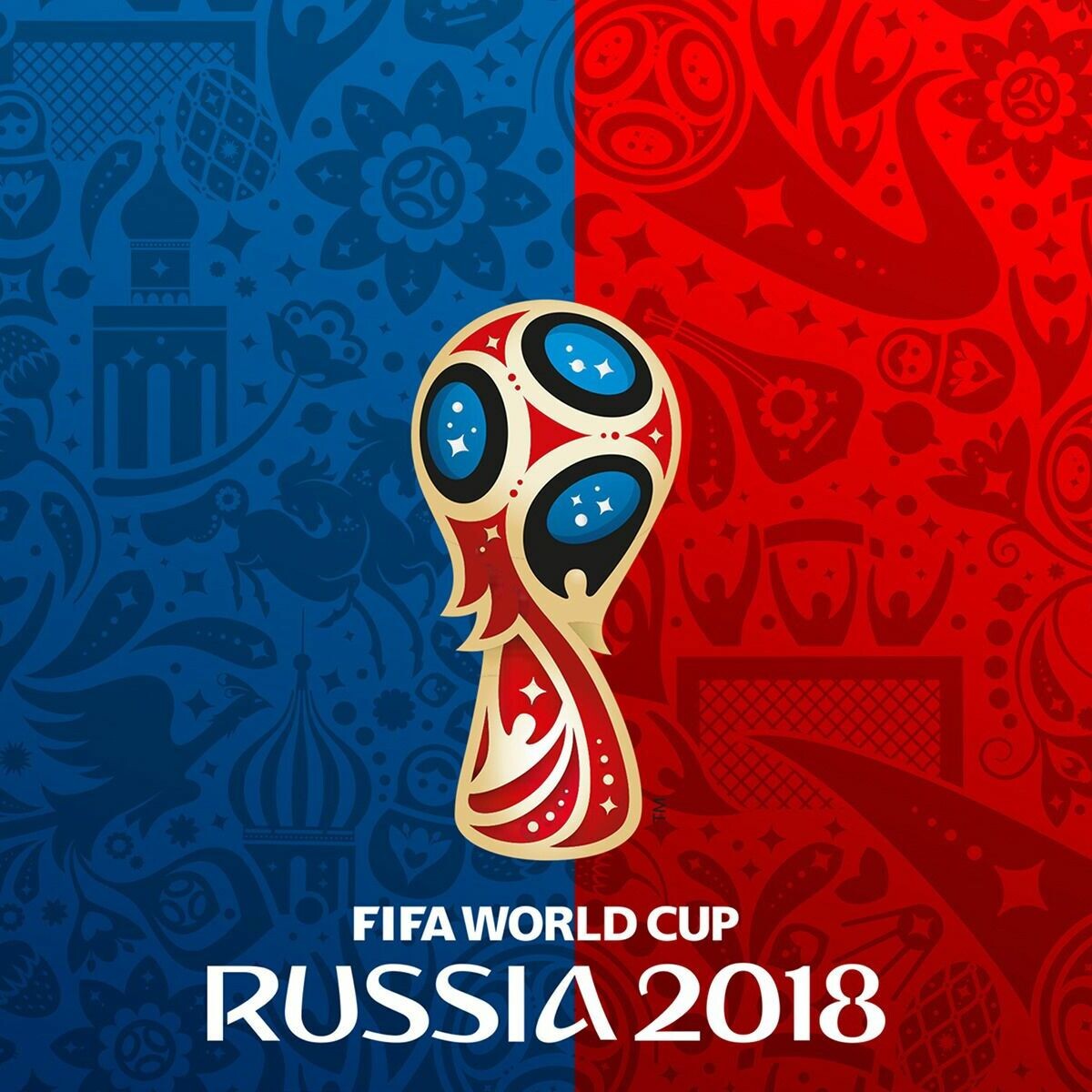 Эмблема чемпионата мира по футболу в России 2018 год