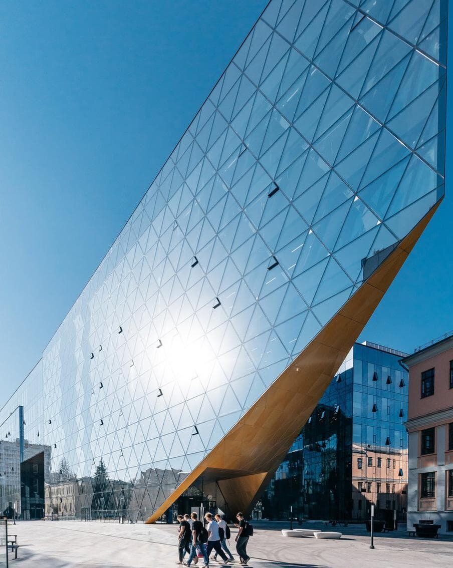    Одно из зданий Центрального учебного кластера МГТУ имени Н. Э. Баумана.Рустам Шагиморданов