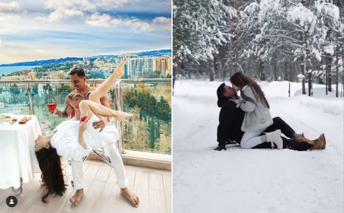 Натан со своей женой. Фото: соцсети