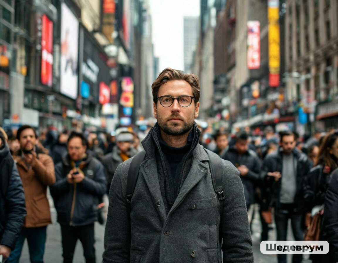 Рис. Психологические проблемы человека в современном мире. Коллаж.