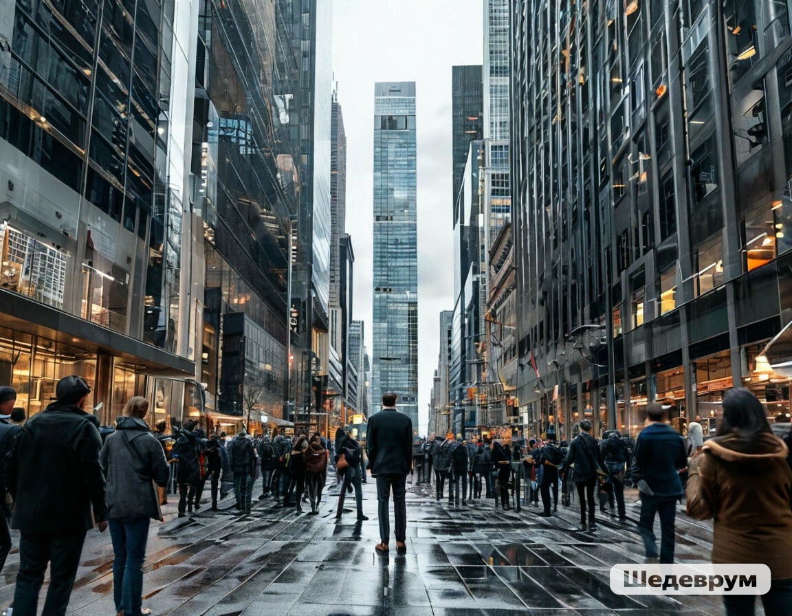 Рис. Психологические проблемы человека в современном мире. Коллаж.