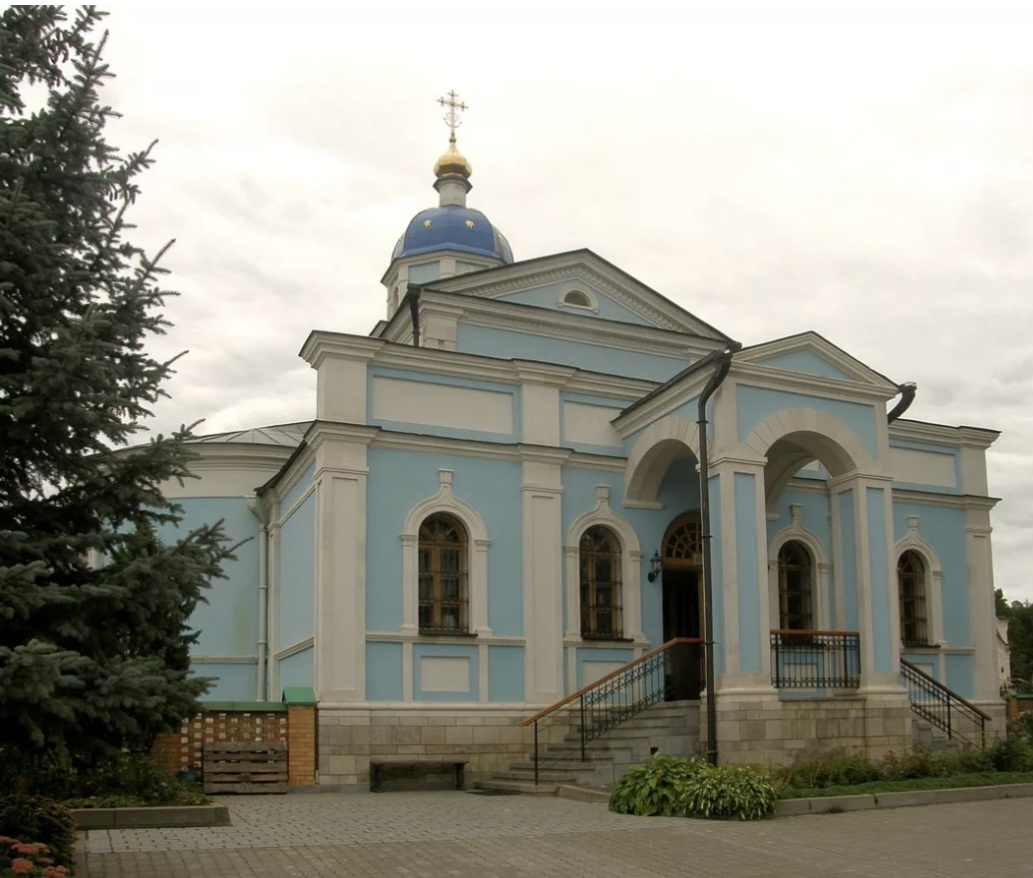 Владимирский храм Оптиной пустыни