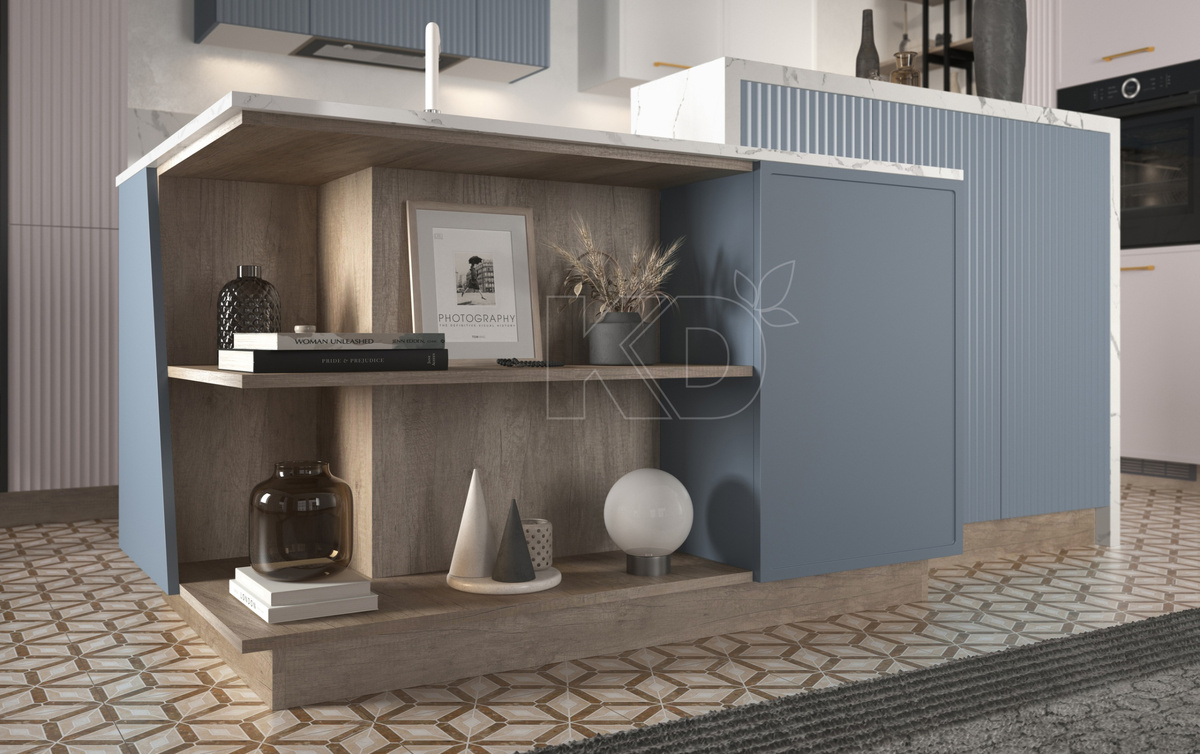 Наводить порядок на открытых полках гораздо быстрее