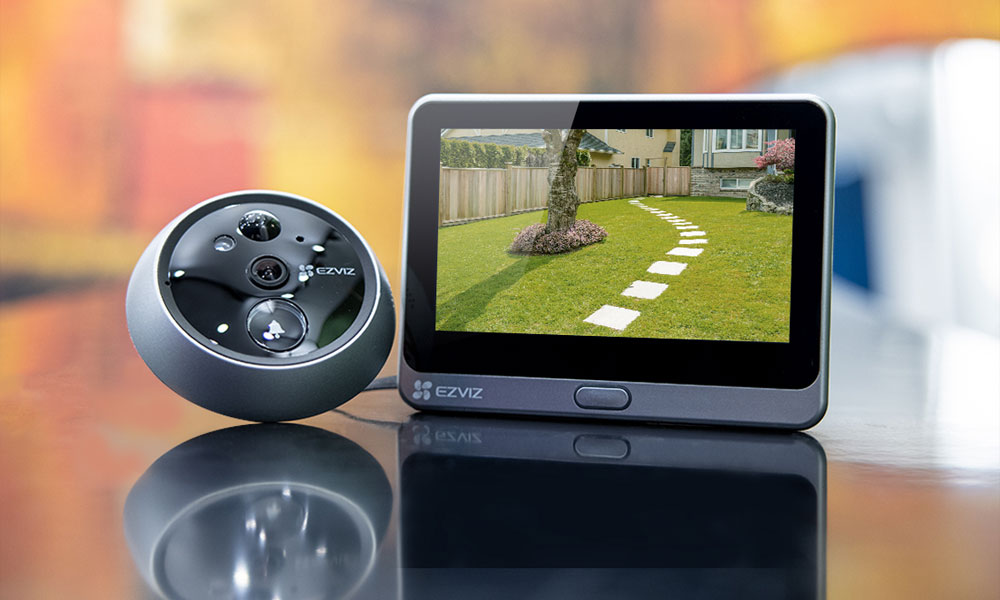 Умный видеоглазок Ezviz DP2C - обзор Умный видеоглазок Ezviz DP2C - обзор