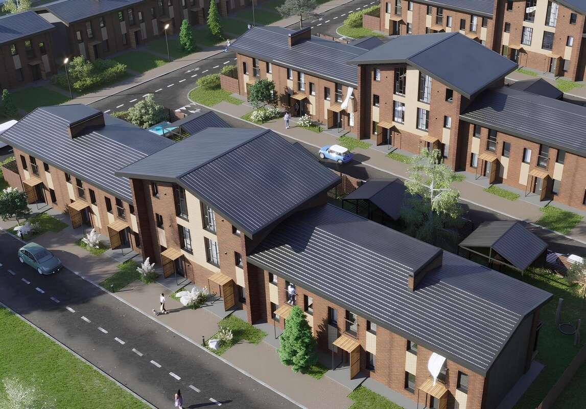 Проект и план застройки ЖК Клубника Заречный в Октябрьском