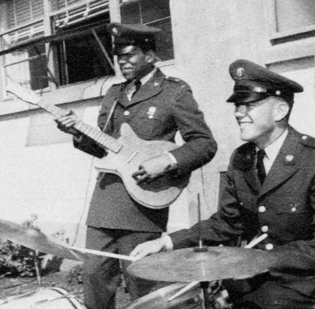 Джем сессия Хендрикса в армии