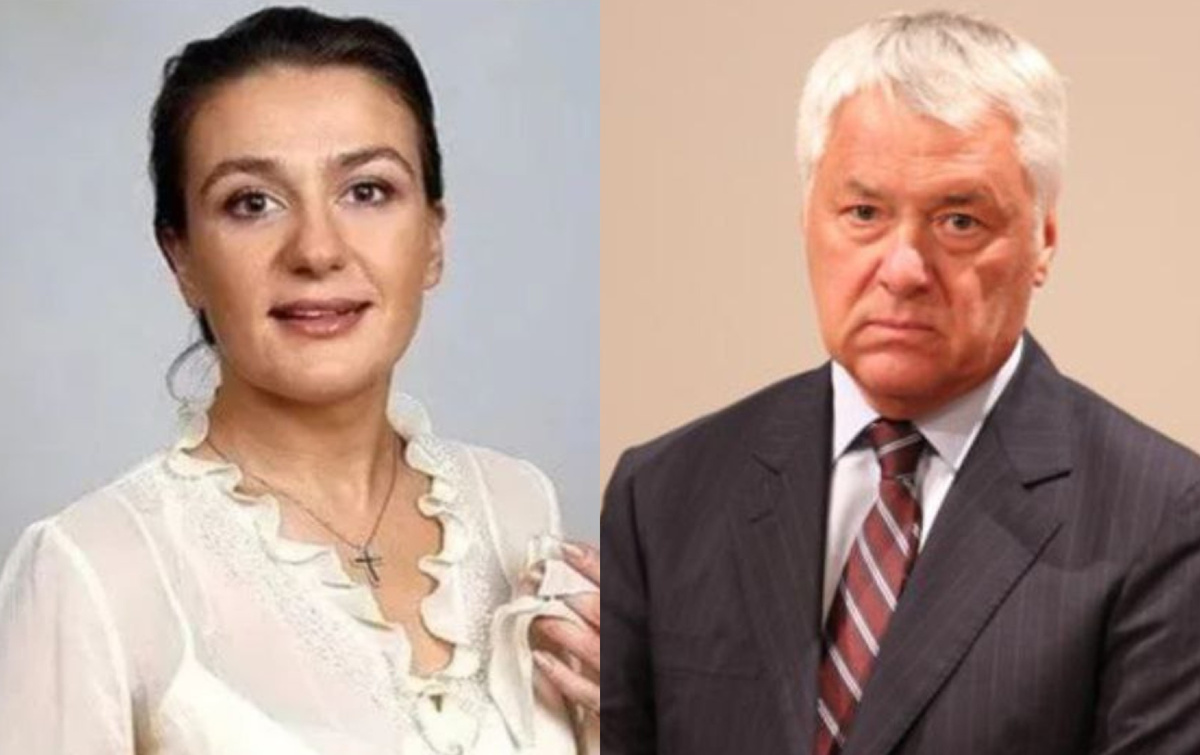 на фото Анастасия Мельникова и Вячеслав Тельнов