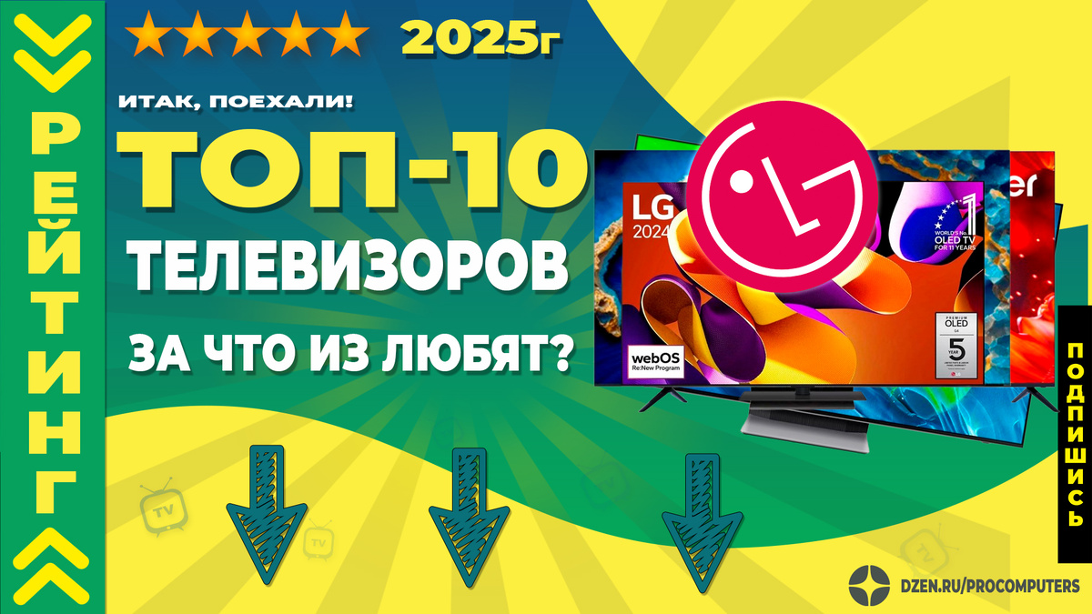 Лучшие телевизоры LG
