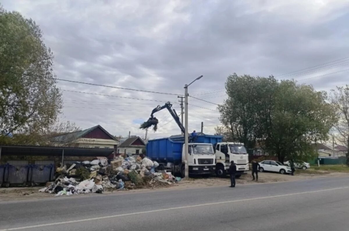    В посёлке Белый Ключ ликвидировали несанкционированную свалку